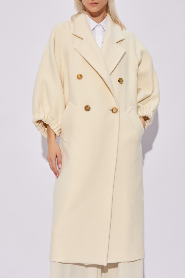 コート Max Mara FW24 Ivory cashmere Zaffo coat (2411011021600 001) 3.jpg